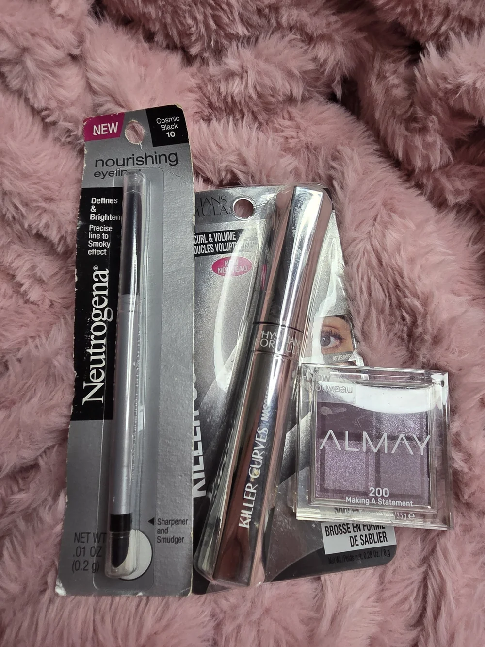Neutrogena & Almay Eye Makeup Set — Pink/Purple Shades